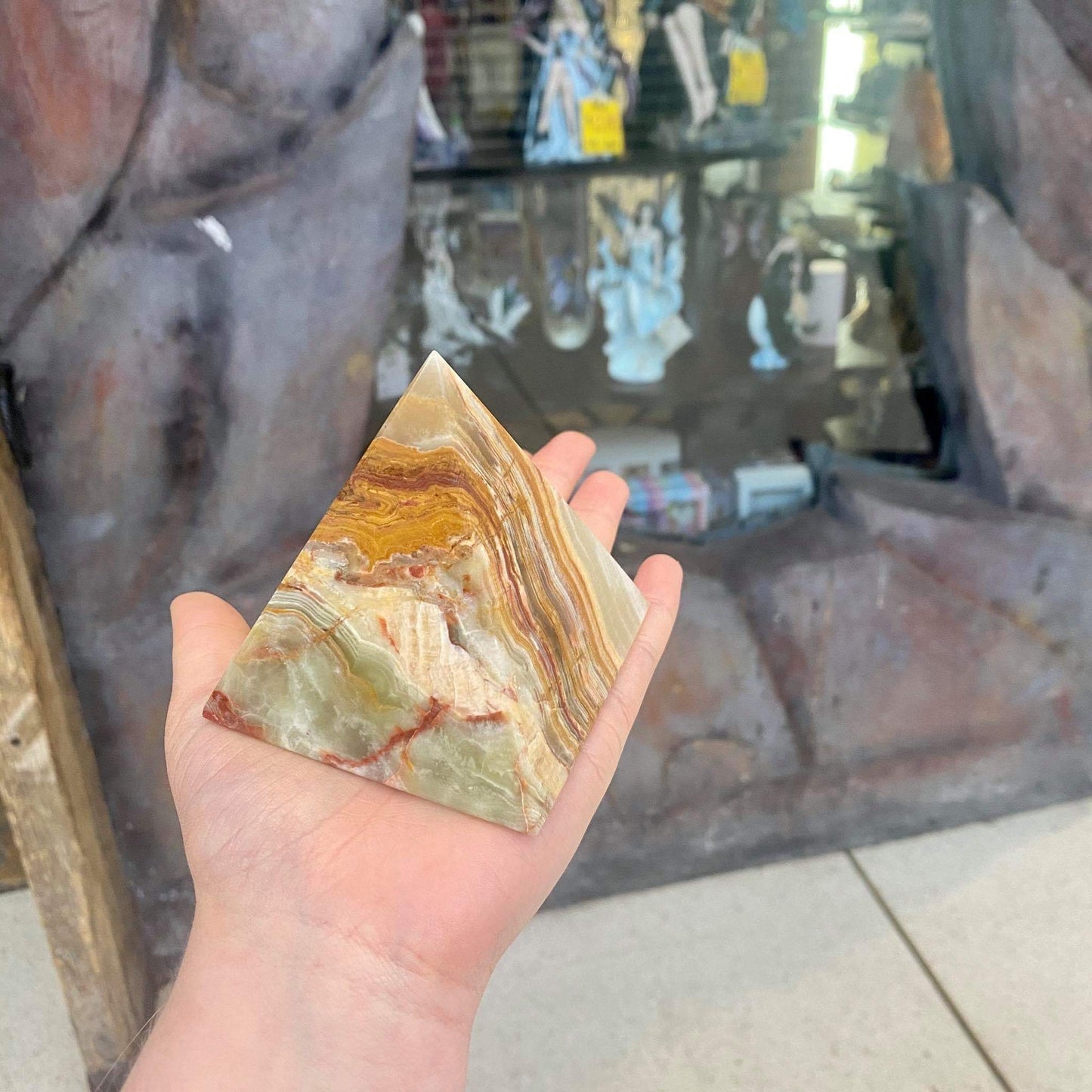 Calcite Pyramid - Rivendell Shop