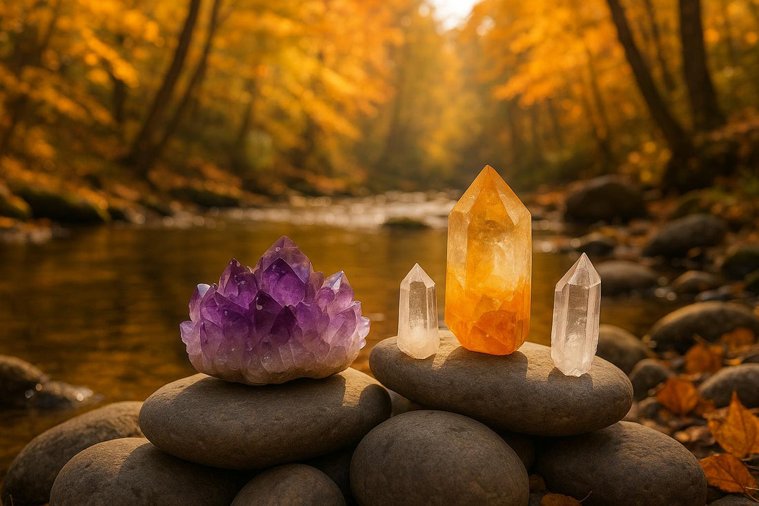 Best Crystals for Autumn Equinox Water Rituals