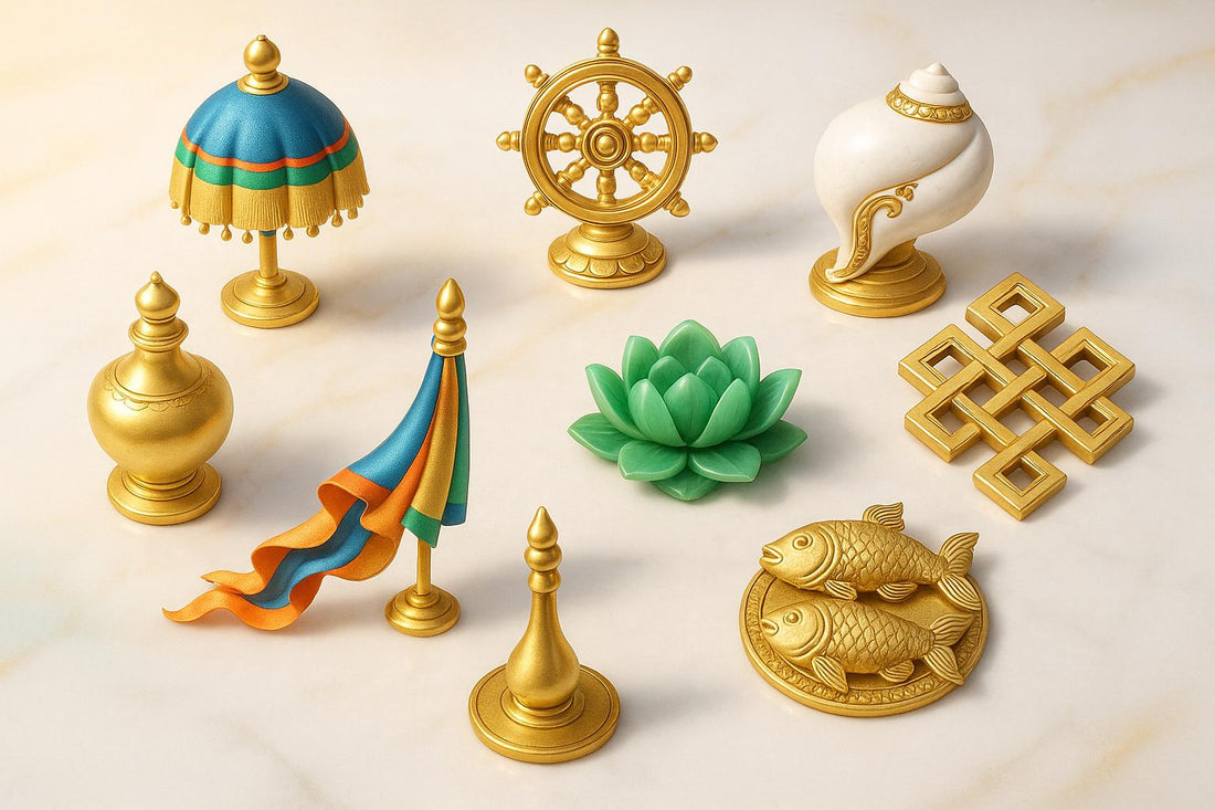 8 Auspicious Symbols for Spiritual Growth