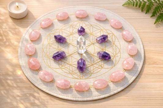 How Crystal Grids Help Calm the Mind