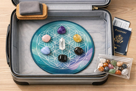Portable Crystal Grids for Stress Relief