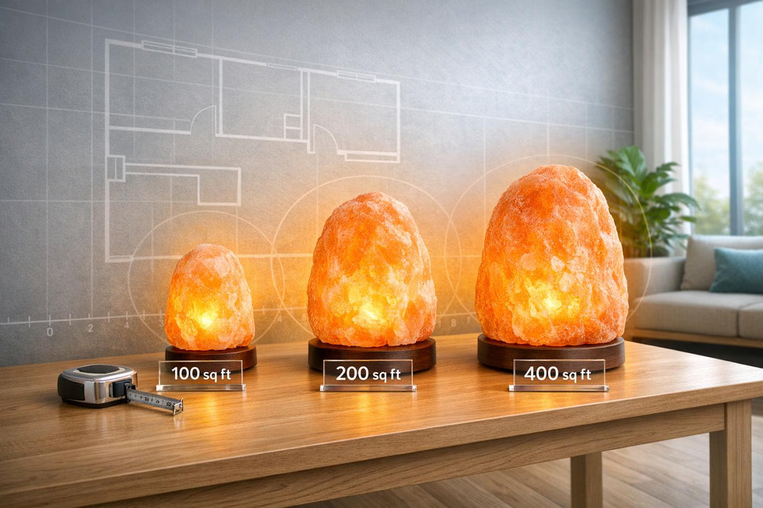 Himalayan Salt Lamp Size Finder