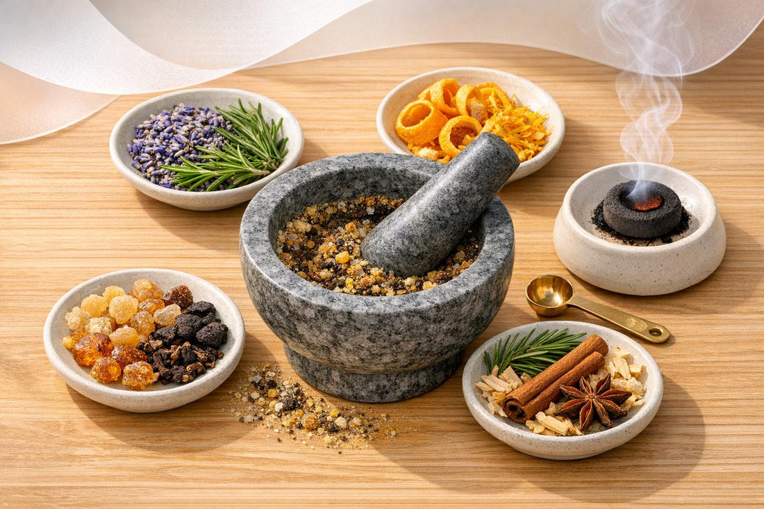 How to Create Seasonal Incense Blends