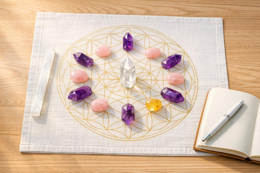 How to Use Crystal Grids for Meditation