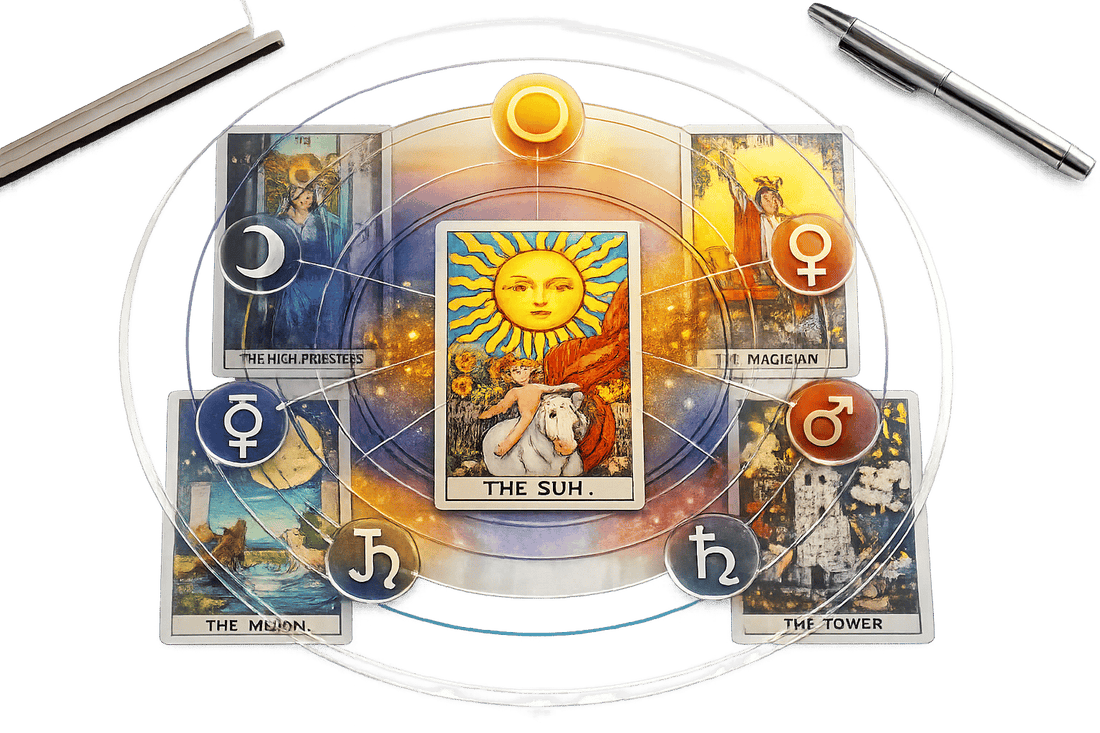 Planetary Correspondences in Tarot Explained