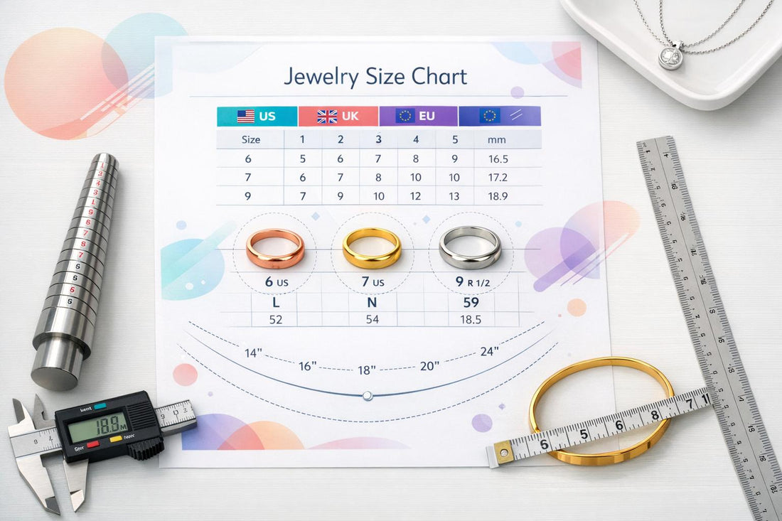 Jewelry Size Chart