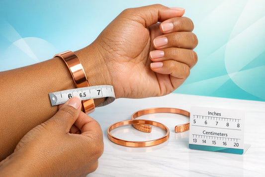 Copper Bracelet Size Guide