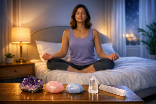 Top 5 Meditation Techniques with Crystals for Sleep
