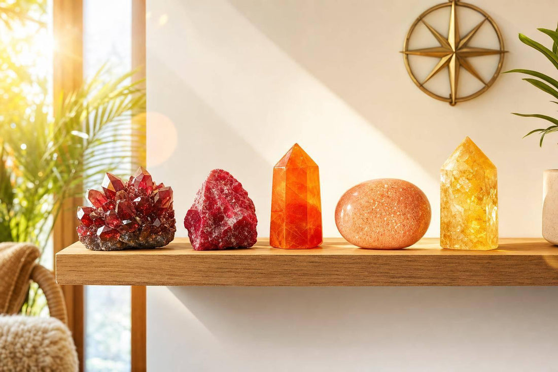 Best Crystals for Fire Element Energy