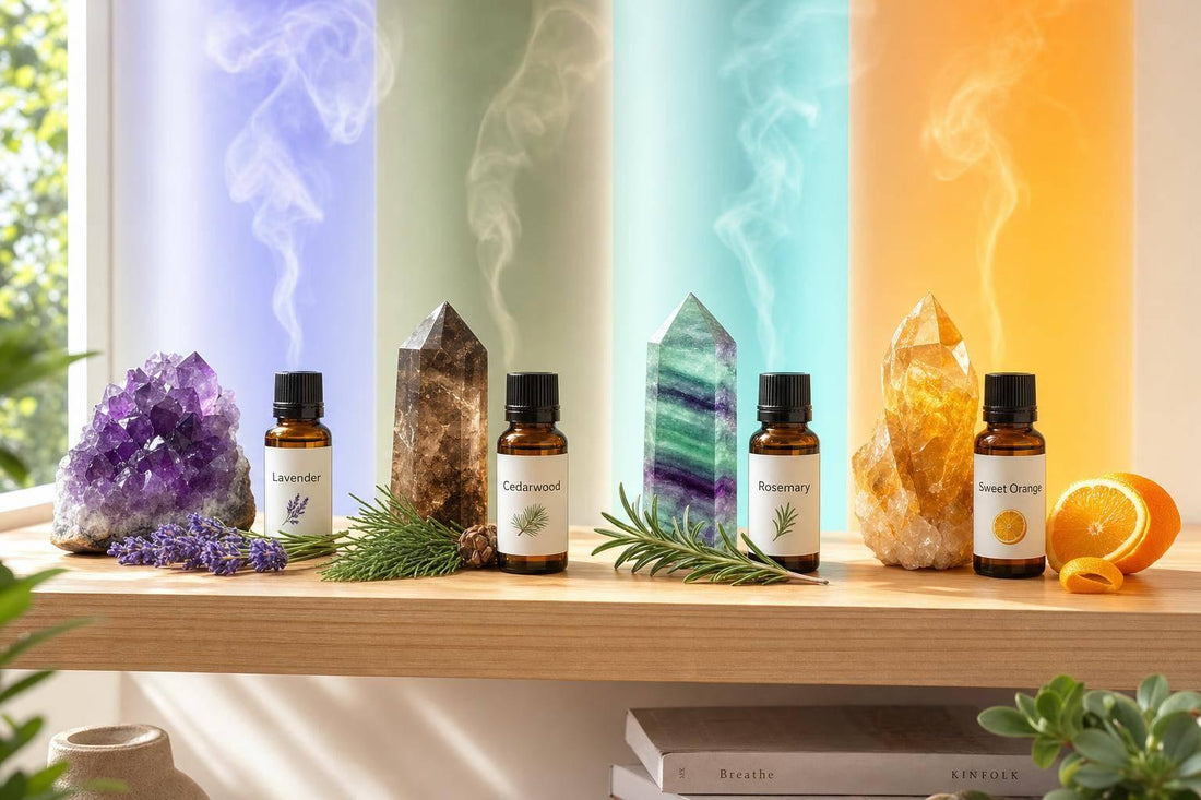 Best Crystals for Aromatherapy Spaces