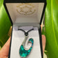 Paua Pendant - Hei Matau (Fish Hook) - Rivendell Shop