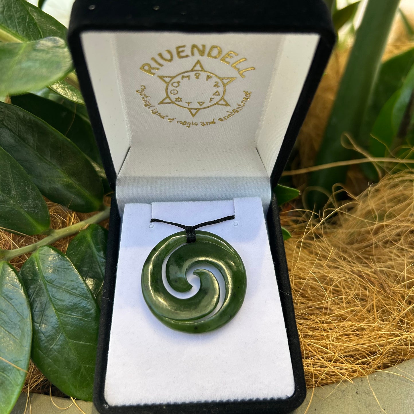 Greenstone Pendant - Koru - Rivendell Shop