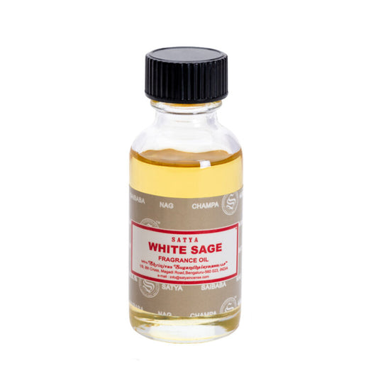 Satya Fragrance Oil 15ml - White Sage - Rivendell Shop