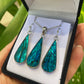 Paua Pendant & Earrings Set - Long Teardrop - Rivendell Shop