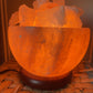 Carved Himalayan Salt Lamp Bowl - 12W - Rivendell Shop