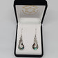 Paua earrings - hei matau - Rivendell Shop