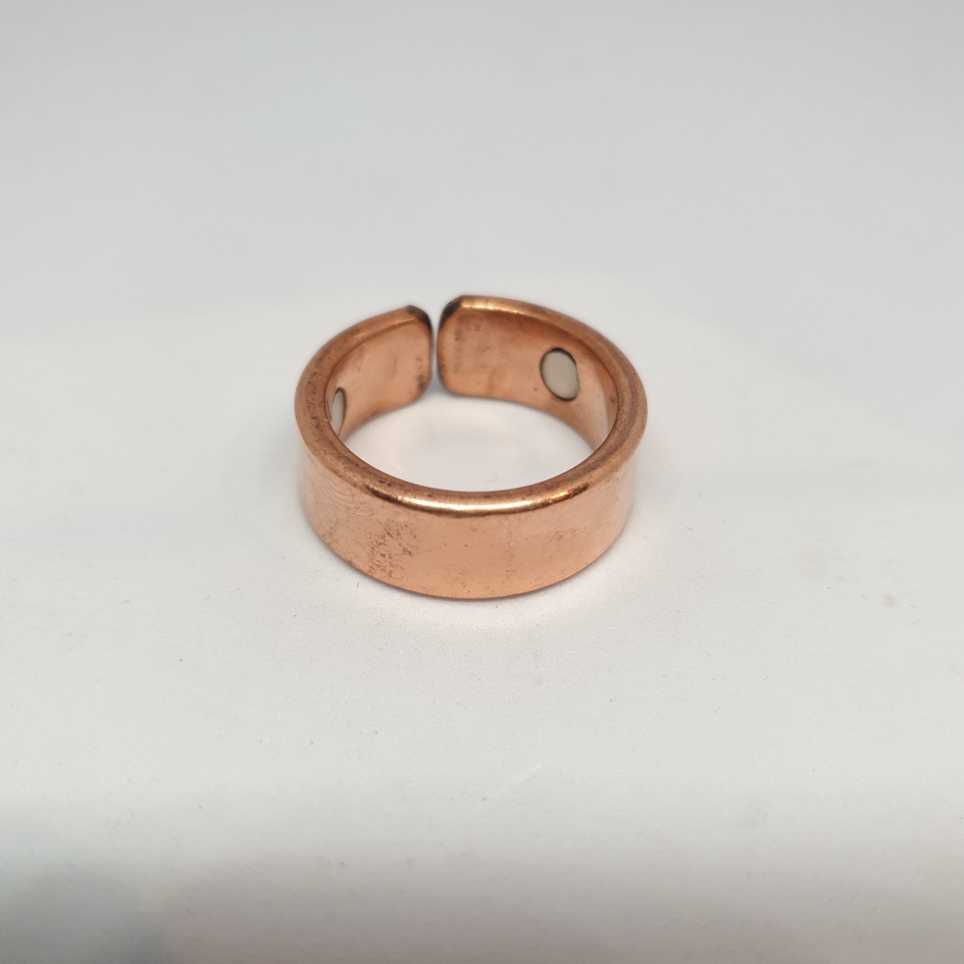 Copper Magnetic plain Ring - Rivendell Shop