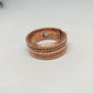 Double Twist Copper Magnetic Ring - Rivendell Shop