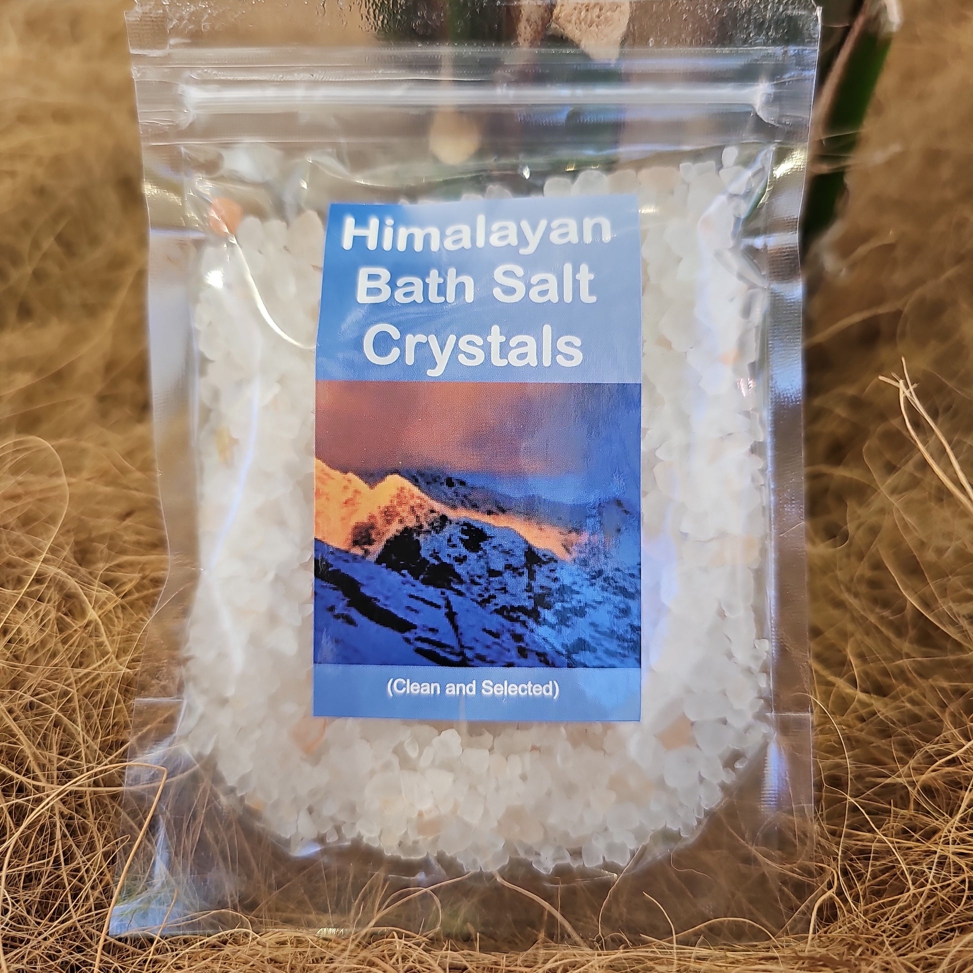 Himalayan Salt Pure Bath Salts 100g - Rivendell Shop