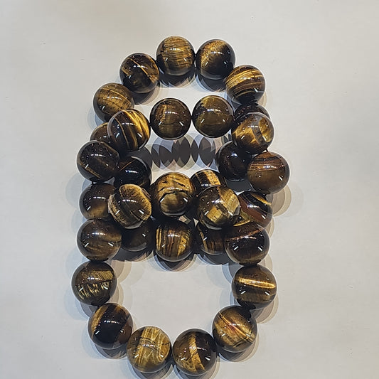 Tiger Eye XXL Round bracelet - Rivendell Shop