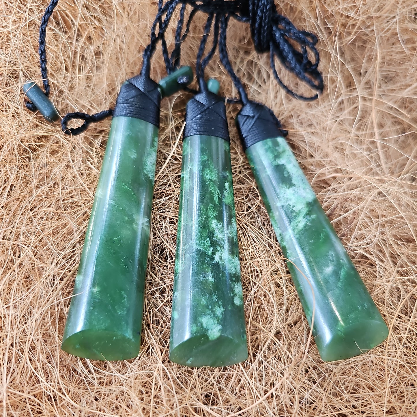 Greenstone Toki Pendant 95x20mm - Rivendell Shop