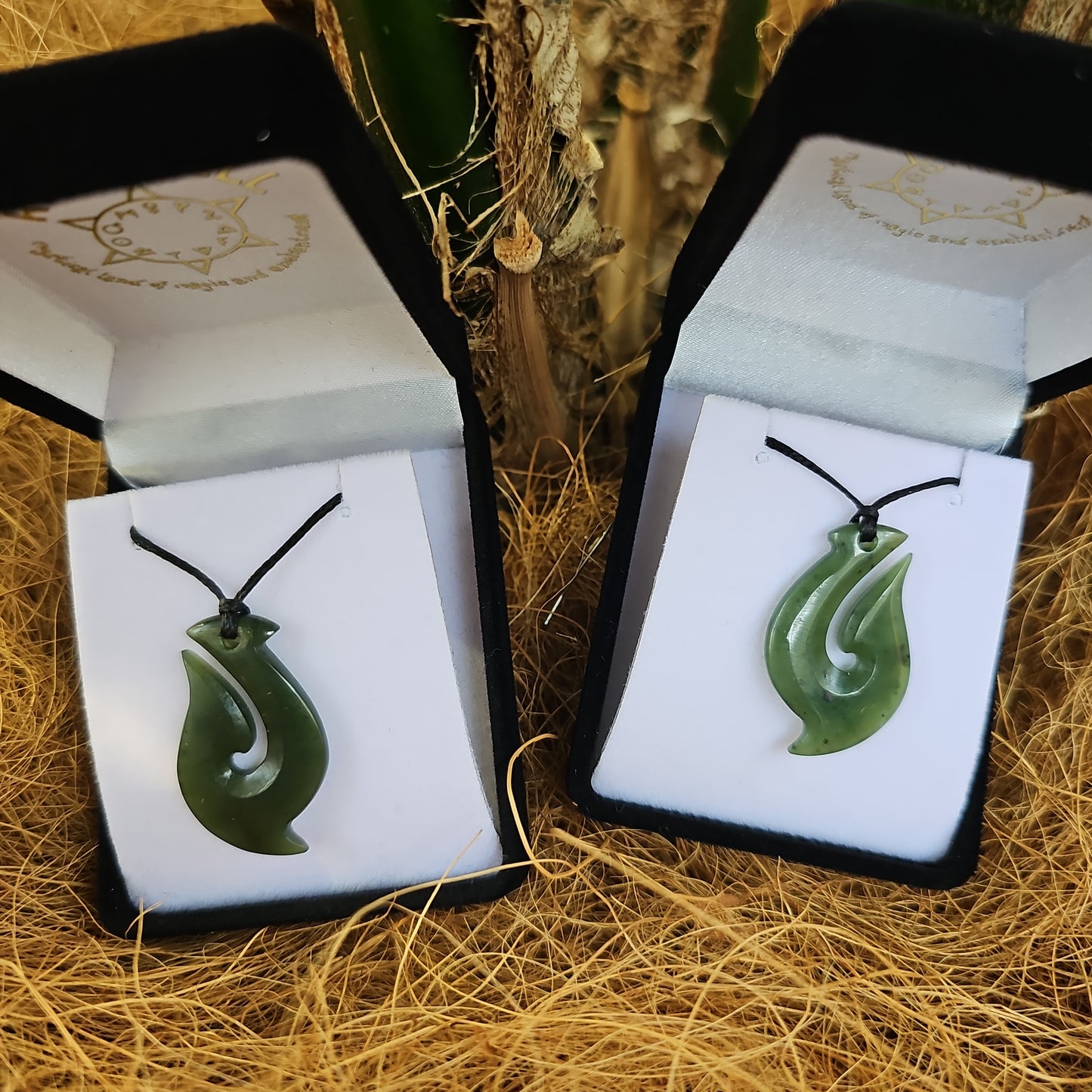 Hei Matau Greenstone Pendant - Rivendell Shop