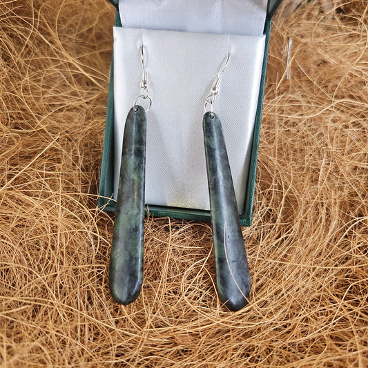 Greenstone Drop Earrings - Rivendell Shop