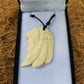Wolf and American Indian Bone Carving - Rivendell Shop