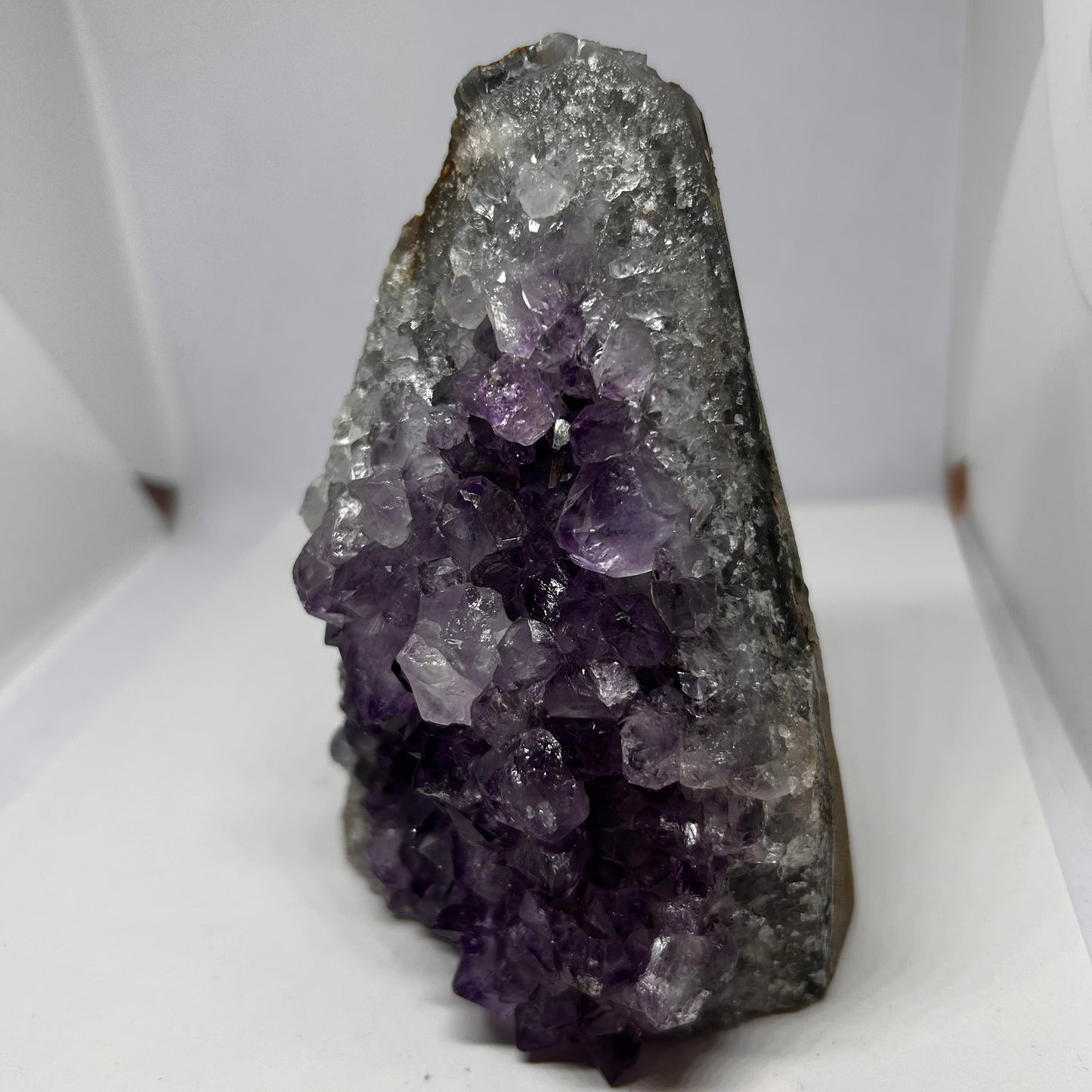 Standing amethyst