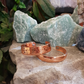 Handmade NZ Pure Copper Bracelet with Stripe - Rivendell Shop