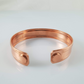 Handmade NZ Pure Copper Bracelet with Stripe - Rivendell Shop