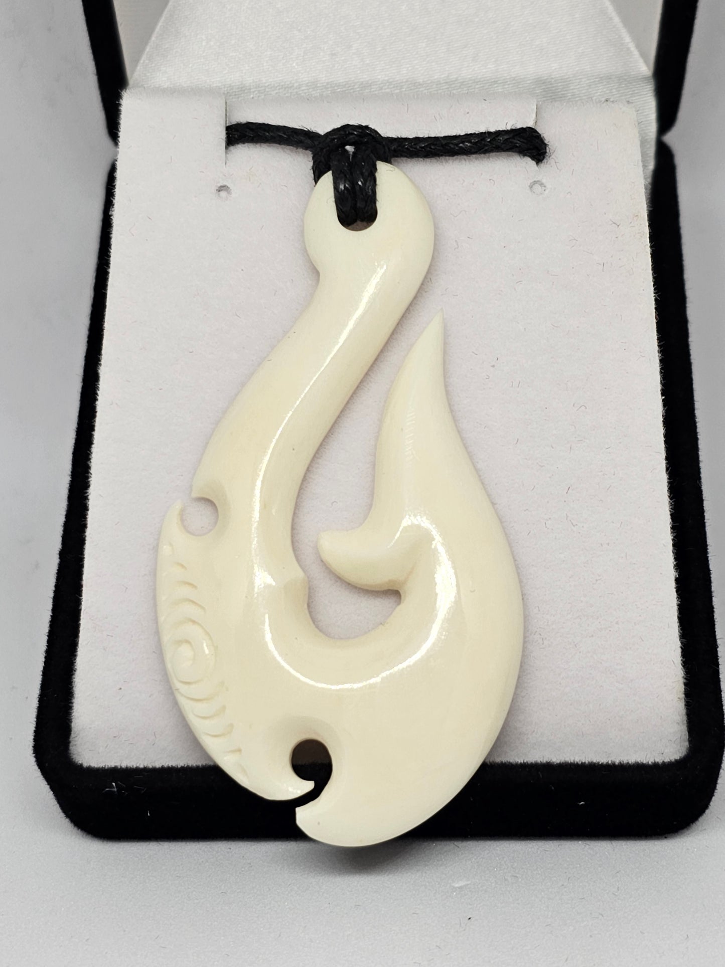 Handcarved Bone Pendant - Rivendell Shop