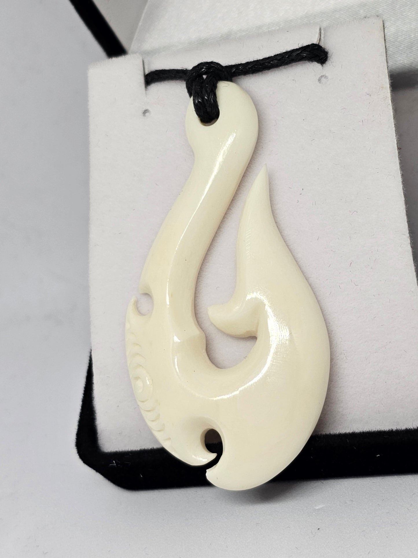 Handcarved Bone Pendant - Rivendell Shop