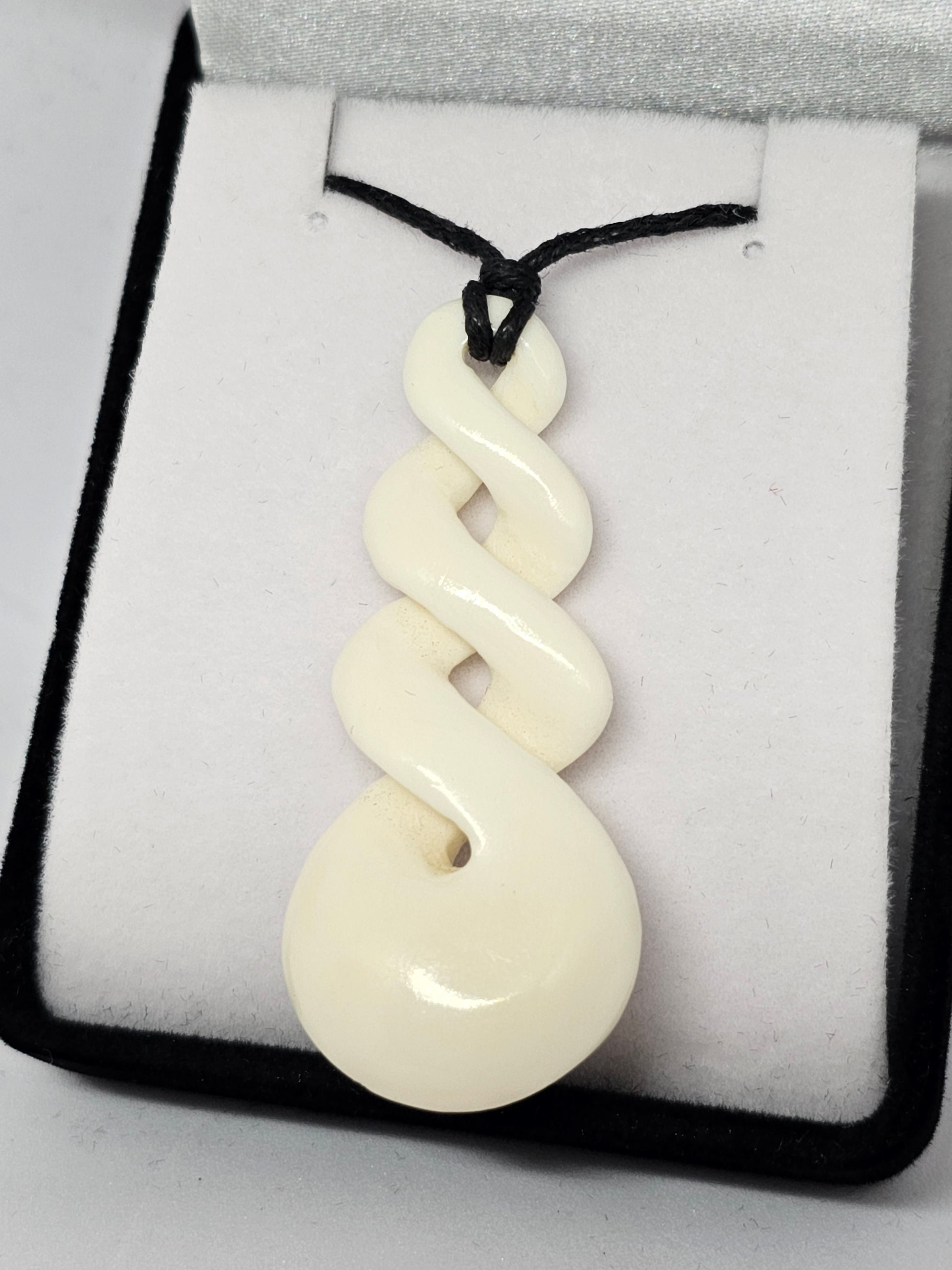 Handcarved Bone Pendant - Rivendell Shop