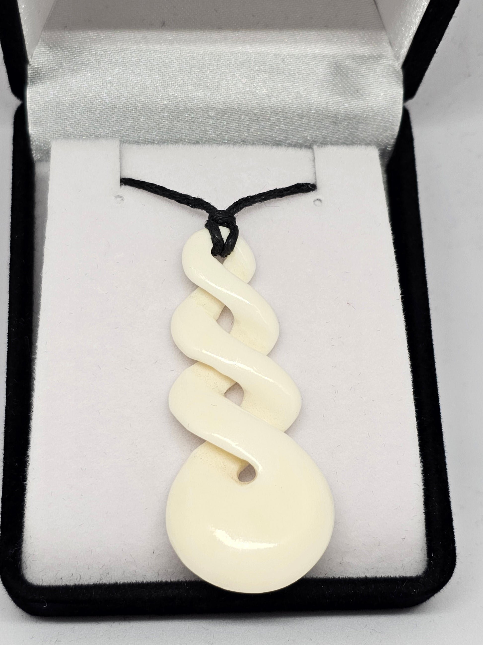 Handcarved Bone Pendant - Rivendell Shop