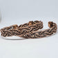Plaited Woven Pattern Copper Magnetic Bracelet - Rivendell Shop