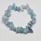 Aquamarine Chip Crystal Bracelet - Rivendell Shop
