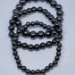 Hematite Round Bead Bracelet - Rivendell Shop