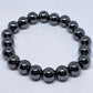 Hematite Round Bead Bracelet - Rivendell Shop