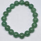 Green Aventurine Round Bead Crystal Bracelet - Rivendell Shop