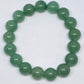 Green Aventurine Round Bead Crystal Bracelet - Rivendell Shop