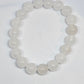 Clear Quartz Round Bead Crystal Bracelet - Rivendell Shop
