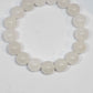 Clear Quartz Round Bead Crystal Bracelet - Rivendell Shop