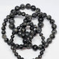 Larvakite Round Bead Crystal Bracelet - Rivendell Shop