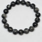 Larvakite Round Bead Crystal Bracelet - Rivendell Shop