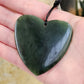 Heart Greenstone Pendant - Rivendell Shop