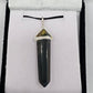 Blue Tiger Eye Silver Point Pendant - Rivendell Shop