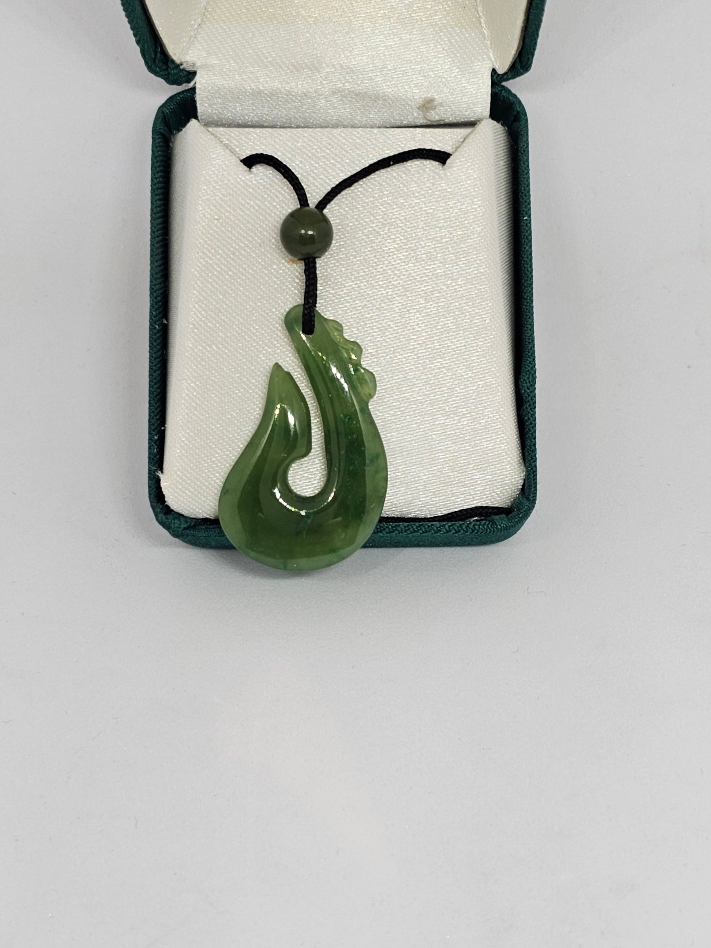 Greenstone Hei Matau Pendant - Rivendell Shop