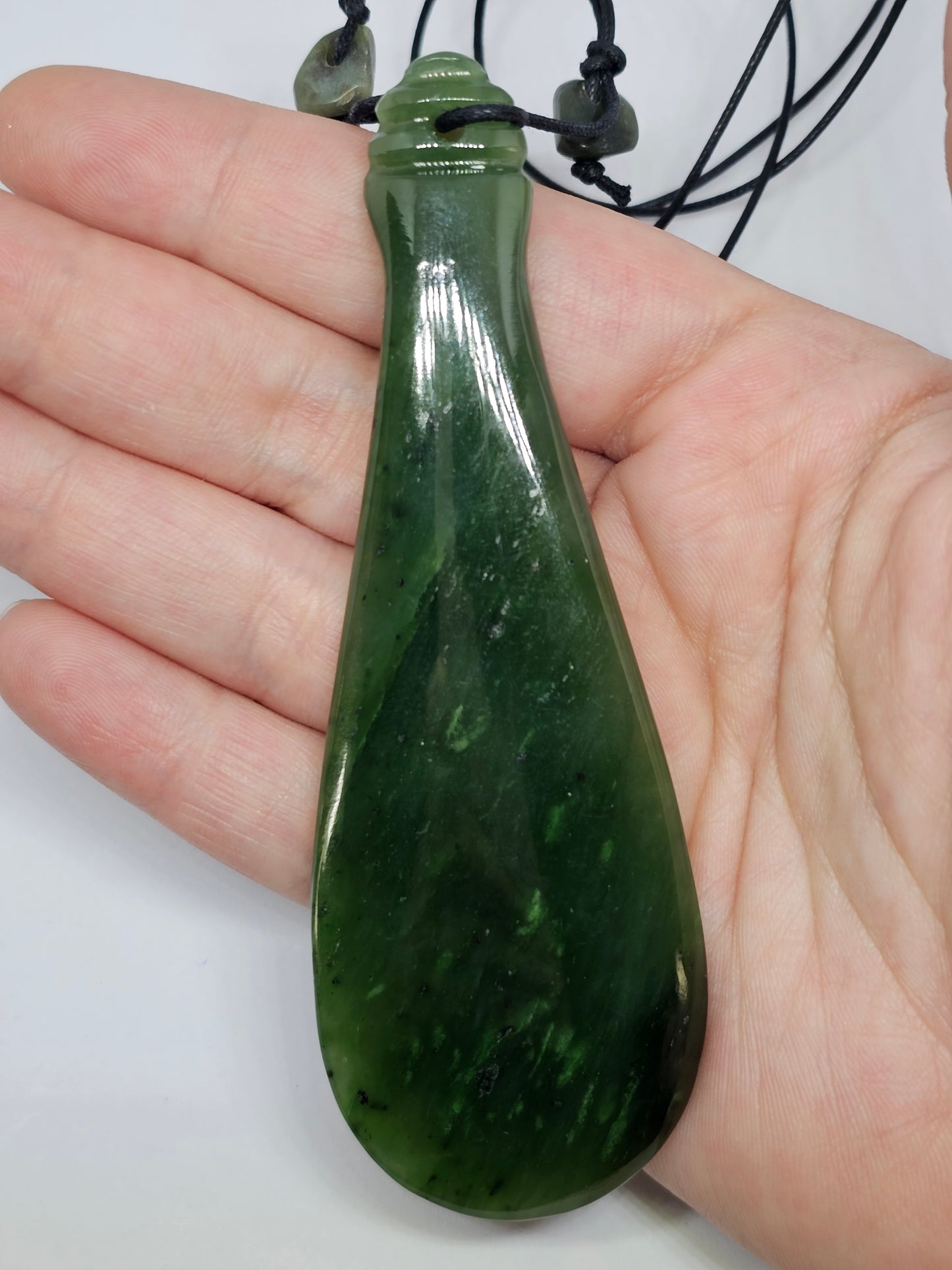 Greenstone Patu/Club Pendant - Rivendell Shop