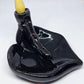 Backflow Incense Cone Burner Leaf - Rivendell Shop